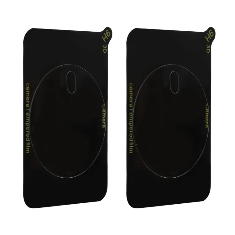 For Realme 12+ 2pcs ENKAY 9H Rear Camera Lens Tempered Glass Film - Transparent