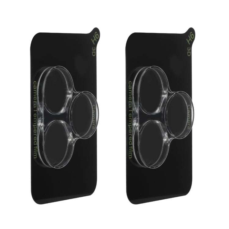 For Realme C53 India 2pcs ENKAY 9H Rear Camera Lens Tempered Glass Film - Transparent