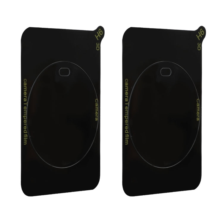 For For Realme Narzo 60X / C67 5G / V50s 2pcs ENKAY 9H Rear Camera Lens Tempered Glass Film - Transparent