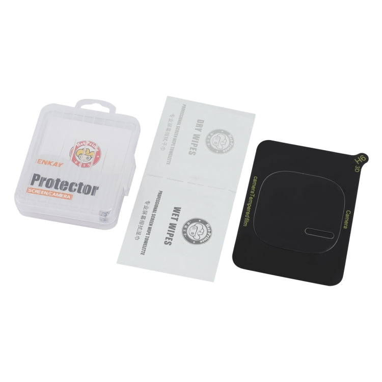 For vivo iQOO 12 / 12 Pro ENKAY Hat-Prince 9H Rear Camera Lens Tempered Glass Film - Transparent