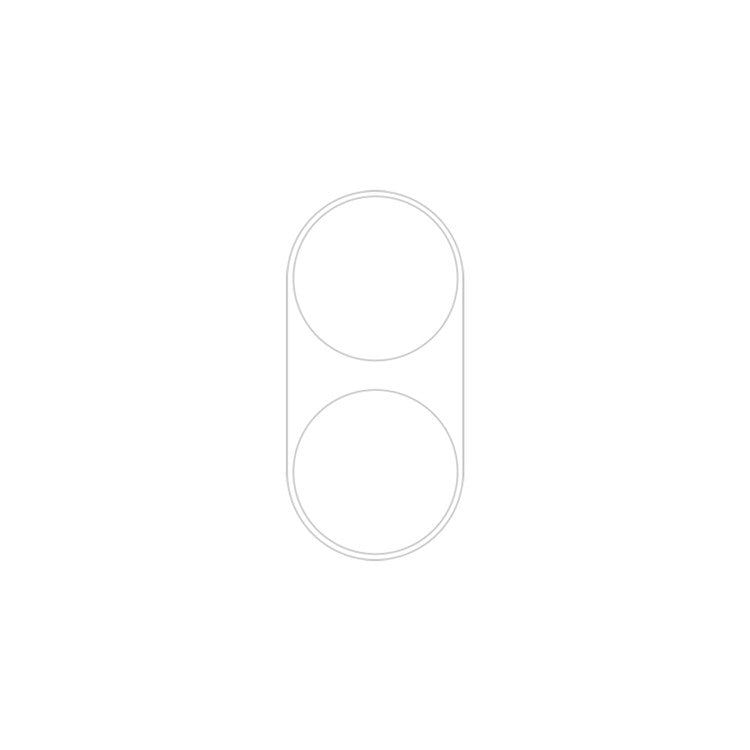 For vivo Y03 Global ENKAY Hat-Prince 9H Rear Camera Lens Tempered Glass Film - Transparent