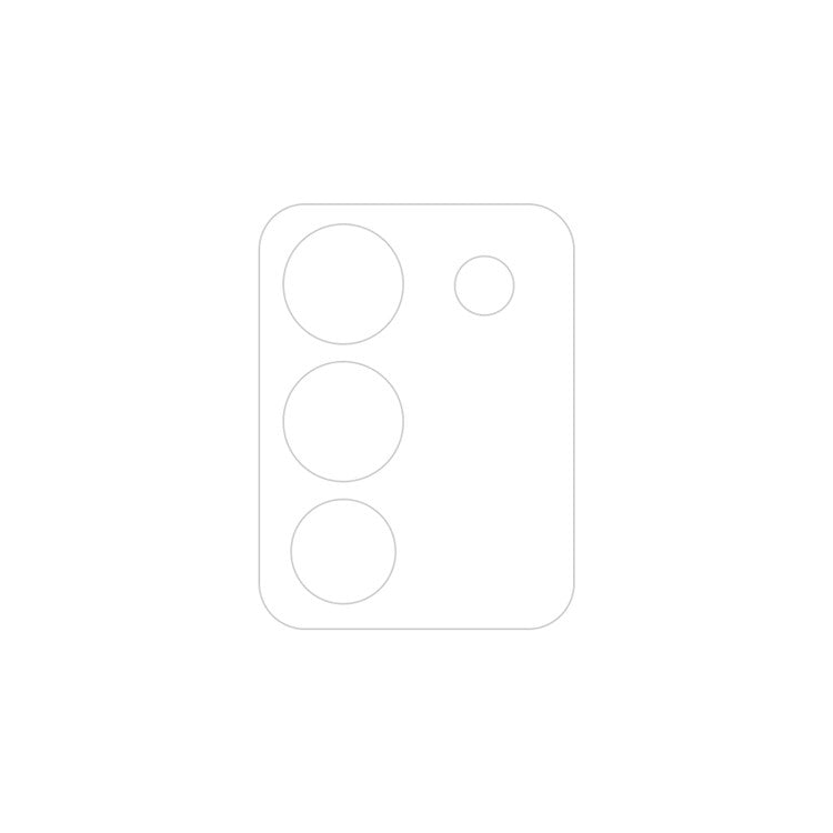 For vivo Y200 5G / V29e Global ENKAY Hat-Prince 9H Rear Camera Lens Tempered Glass Film - Transparent