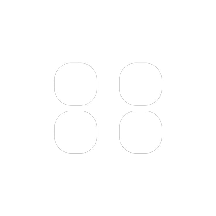 For vivo iQOO Neo9 / Neo9 Pro 2pcs ENKAY Hat-Prince 9H Rear Camera Lens Tempered Glass Film - Transparent