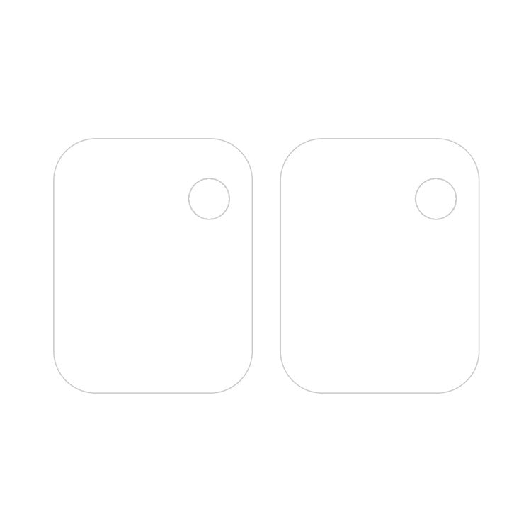 For vivo Y100i 2pcs ENKAY Hat-Prince 9H Rear Camera Lens Tempered Glass Film - Transparent