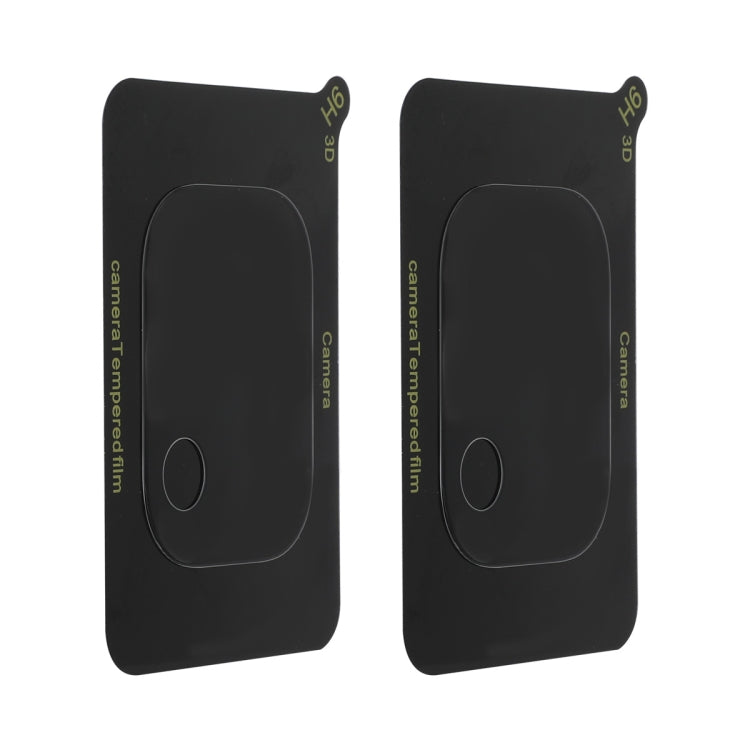 For vivo Y100i 2pcs ENKAY Hat-Prince 9H Rear Camera Lens Tempered Glass Film - Transparent