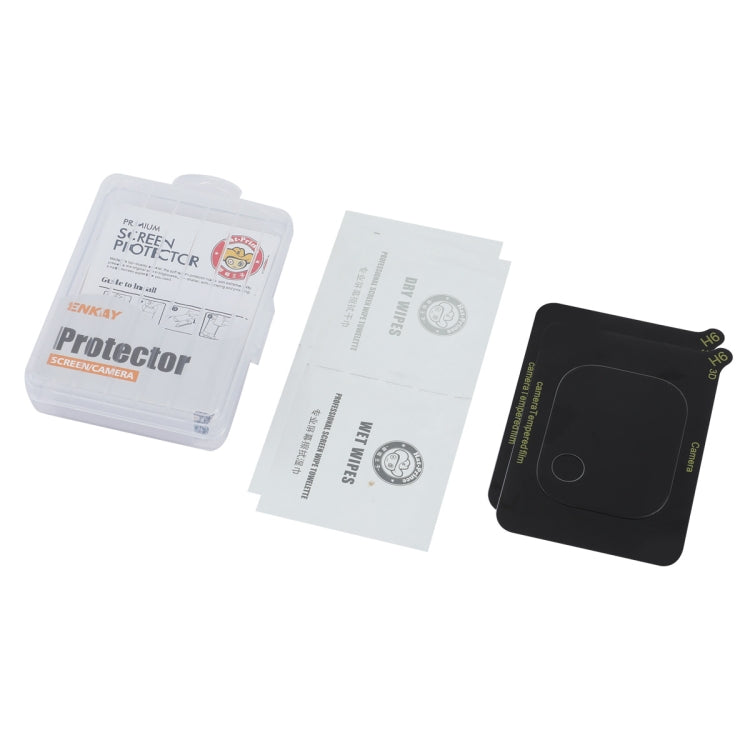 For vivo Y100i 2pcs ENKAY Hat-Prince 9H Rear Camera Lens Tempered Glass Film - Transparent