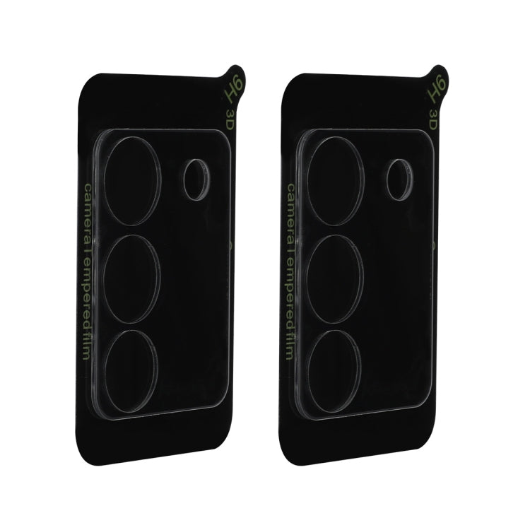 For vivo Y200 5G / V29e Global 2pcs ENKAY Hat-Prince 9H Rear Camera Lens Tempered Glass Film - Transparent