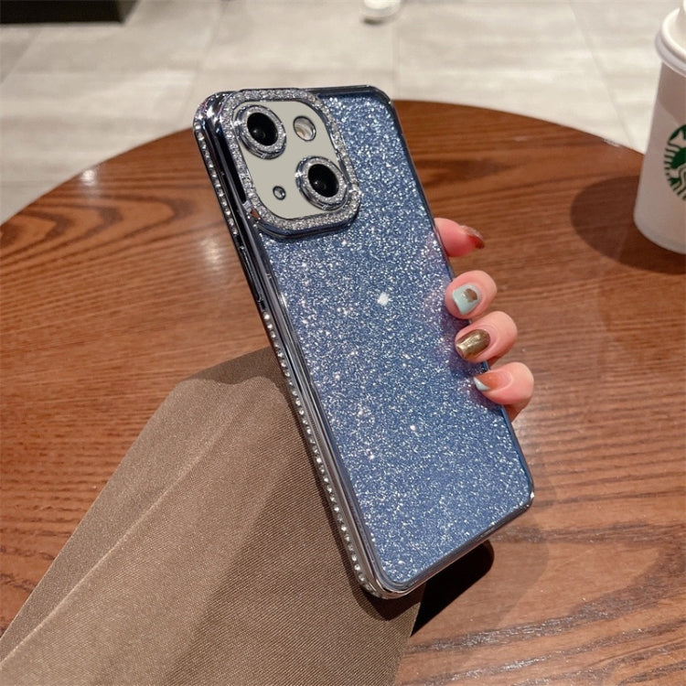For iPhone 15 Diamond Glitter TPU Phone Case