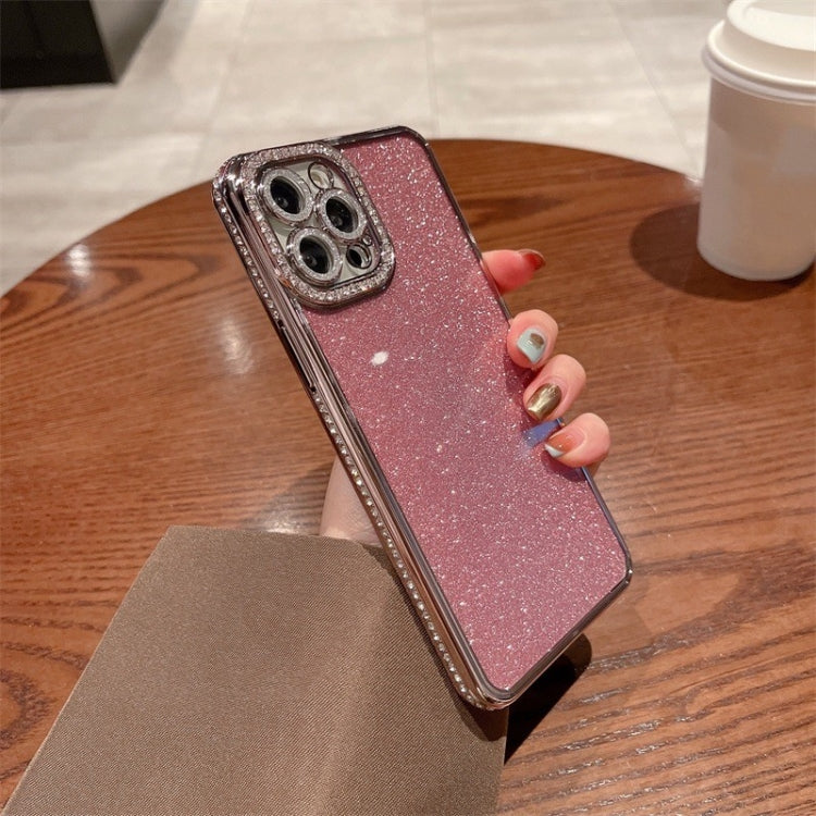 For iPhone 12 Pro Max Diamond Glitter TPU Phone Case