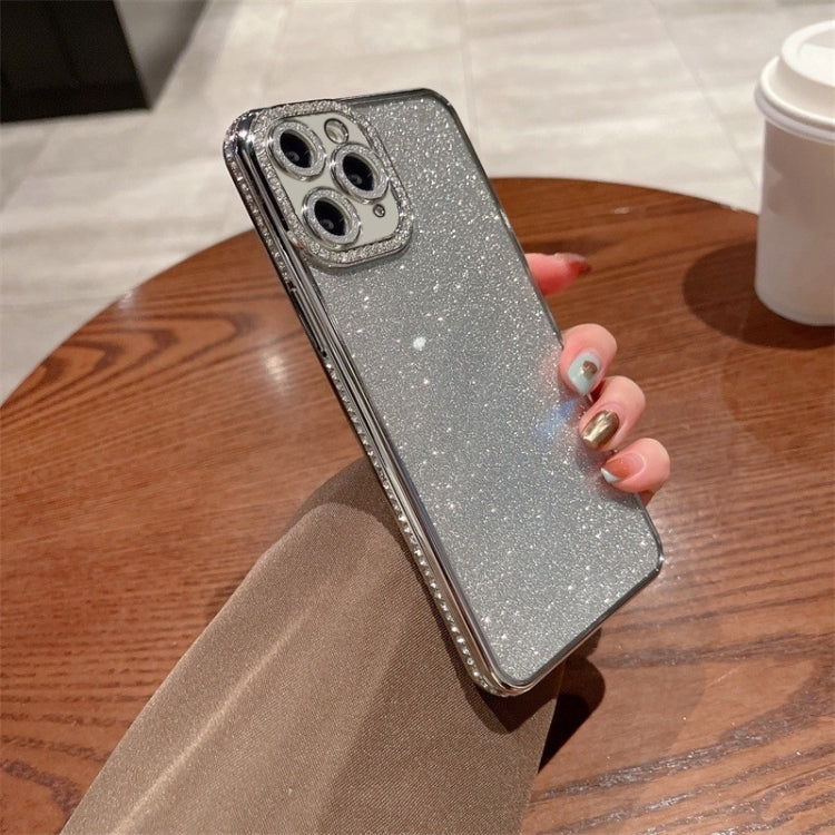 For iPhone 11 Pro Max Diamond Glitter TPU Phone Case