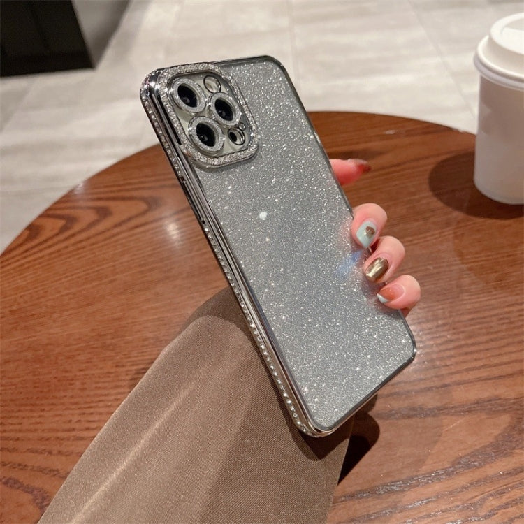 For iPhone 16 Pro Diamond Glitter TPU Phone Case