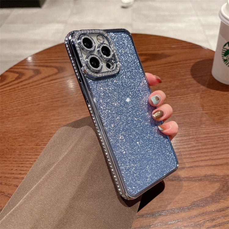 For iPhone 16 Pro Diamond Glitter TPU Phone Case