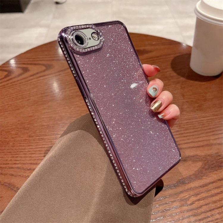 For iPhone 17e / 16e Diamond Glitter TPU Phone Case