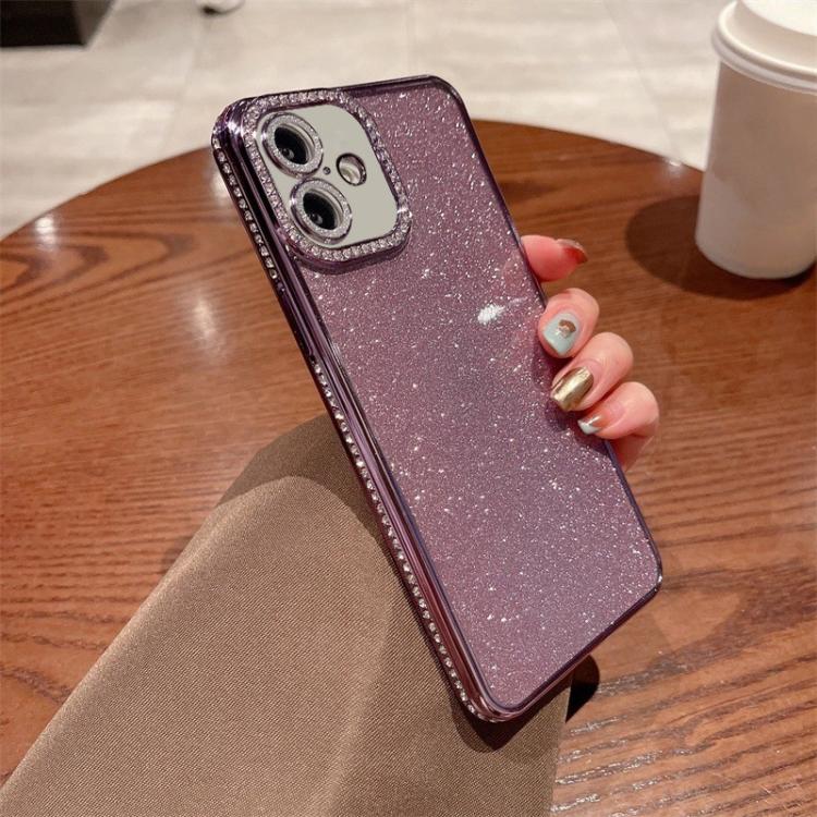 For iPhone 17 Diamond Glitter TPU Phone Case