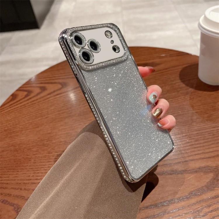 For iPhone 17 Pro Diamond Glitter TPU Phone Case