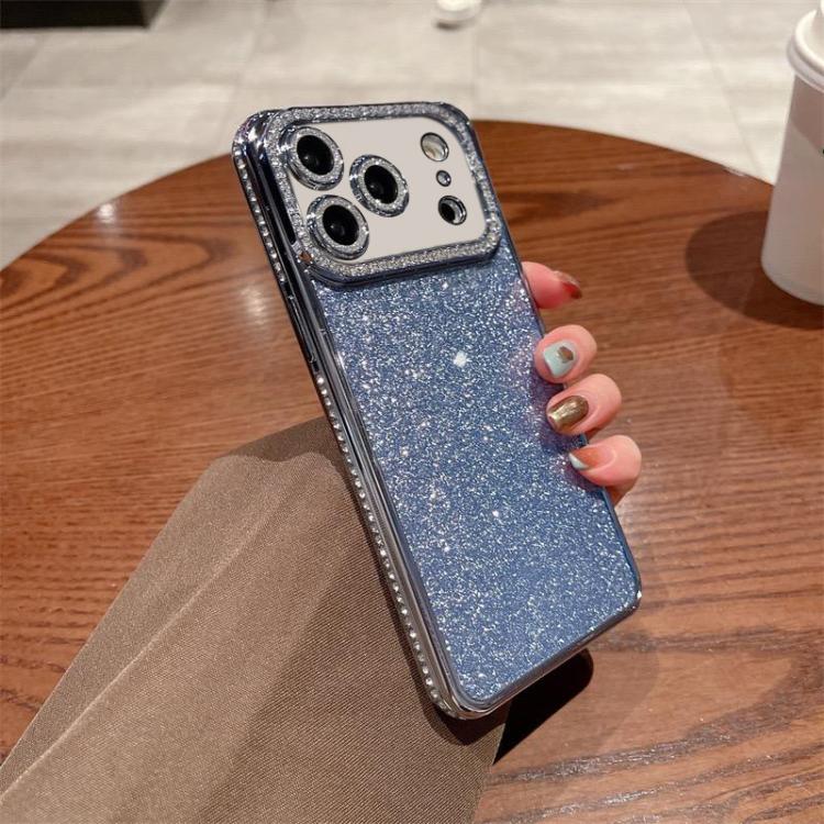 For iPhone 17 Pro Diamond Glitter TPU Phone Case