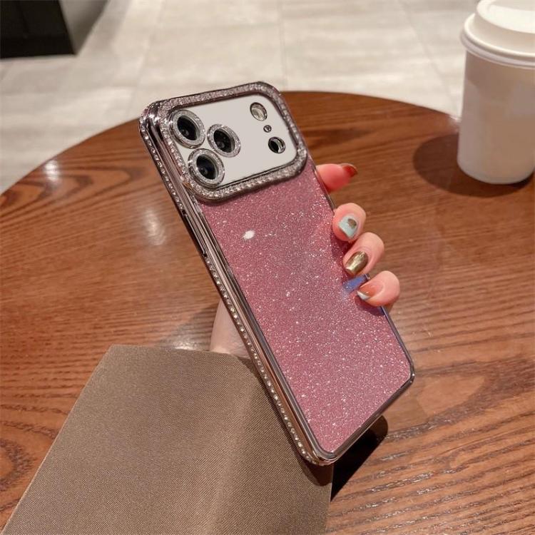 For iPhone 17 Pro Max Diamond Glitter TPU Phone Case