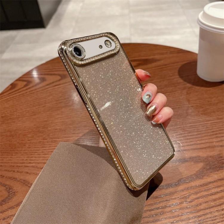For iPhone Air Diamond Glitter TPU Phone Case