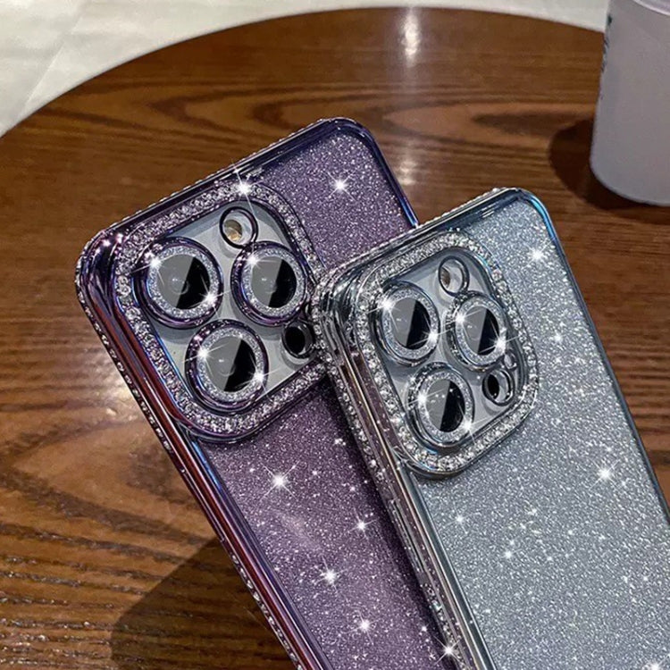 For iPhone 13 Pro Diamond Glitter TPU Phone Case