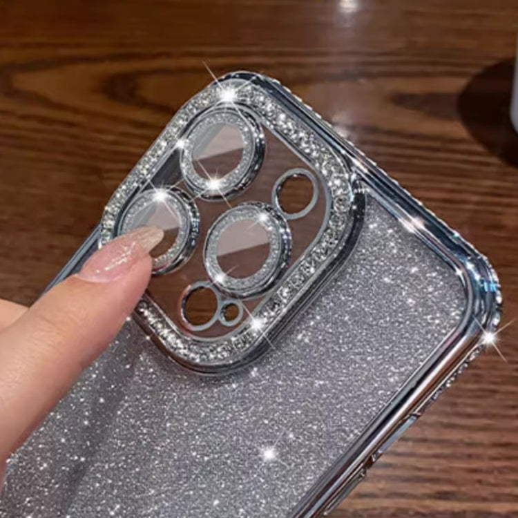 For iPhone 13 Pro Diamond Glitter TPU Phone Case