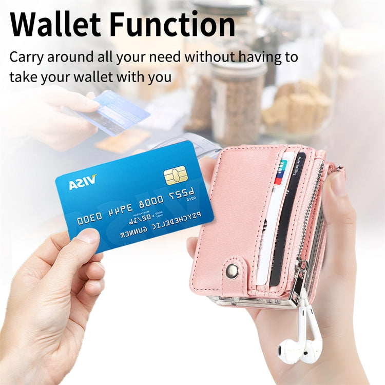 For Samsung Galaxy Z Flip7 FE / Flip6 Crossbody 2-in-1 Wallet Leather Phone Case