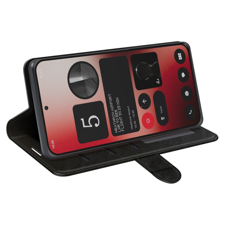 For Nothing Phone 2a R64 Texture Horizontal Flip Leather Phone Case