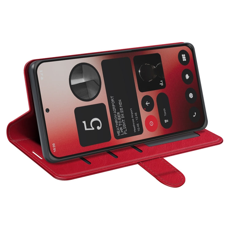 For Nothing Phone 2a R64 Texture Horizontal Flip Leather Phone Case