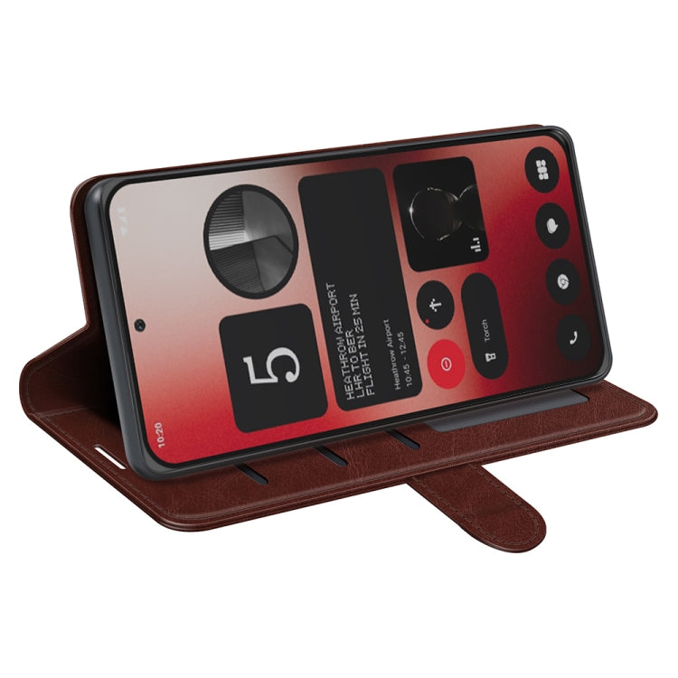 For Nothing Phone 2a R64 Texture Horizontal Flip Leather Phone Case