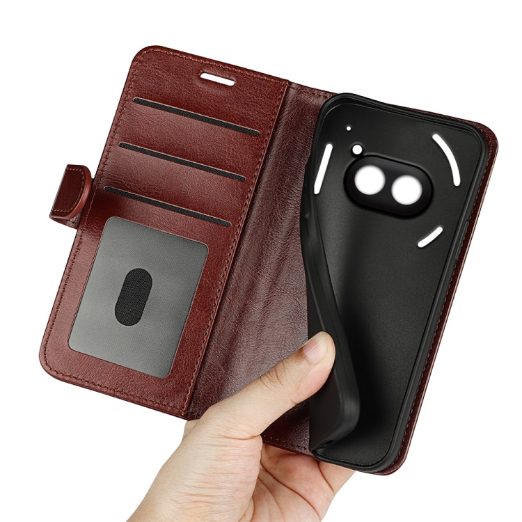 For Nothing Phone 2a R64 Texture Horizontal Flip Leather Phone Case