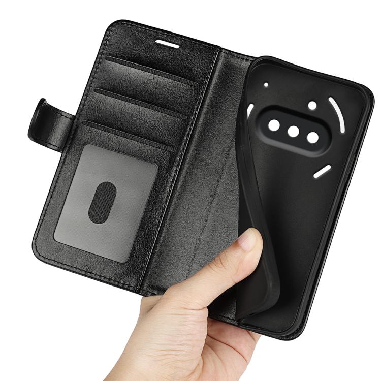 For Nothing Phone 3a R64 Texture Horizontal Flip Leather Phone Case