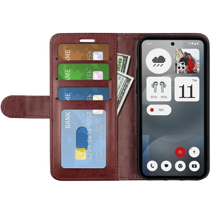 For Nothing Phone 3a R64 Texture Horizontal Flip Leather Phone Case