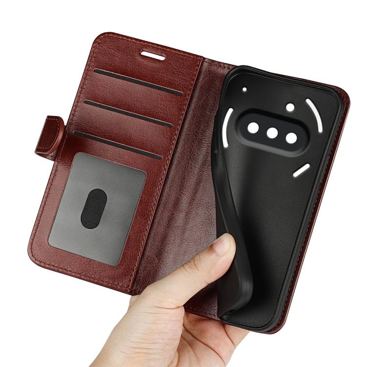 For Nothing Phone 3a R64 Texture Horizontal Flip Leather Phone Case
