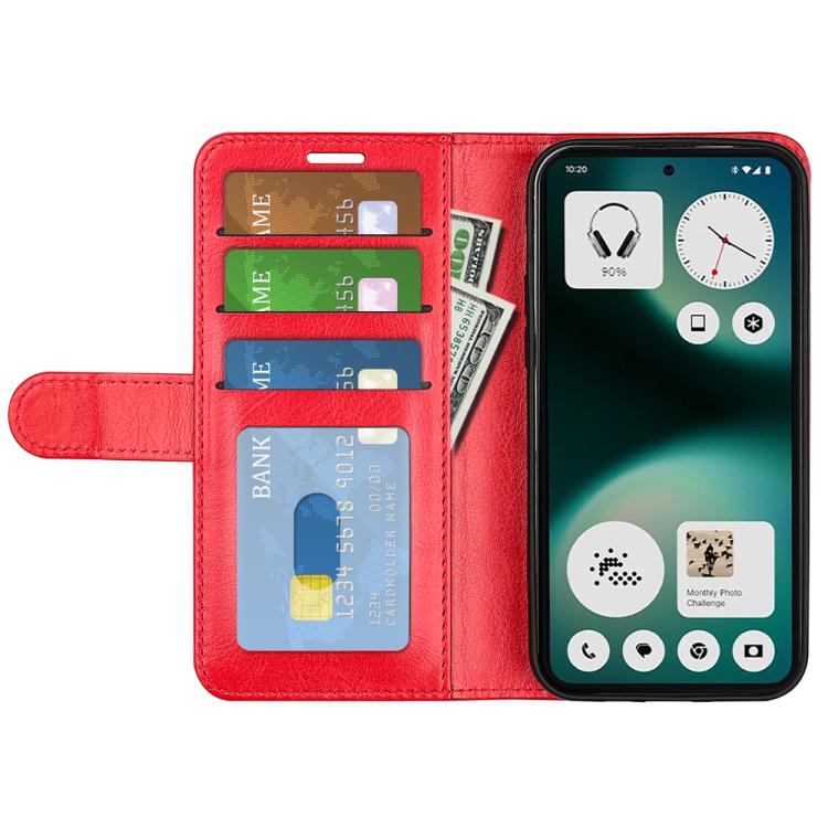 For Nothing Phone 3a Lite R64 Texture Horizontal Flip Leather Phone Case