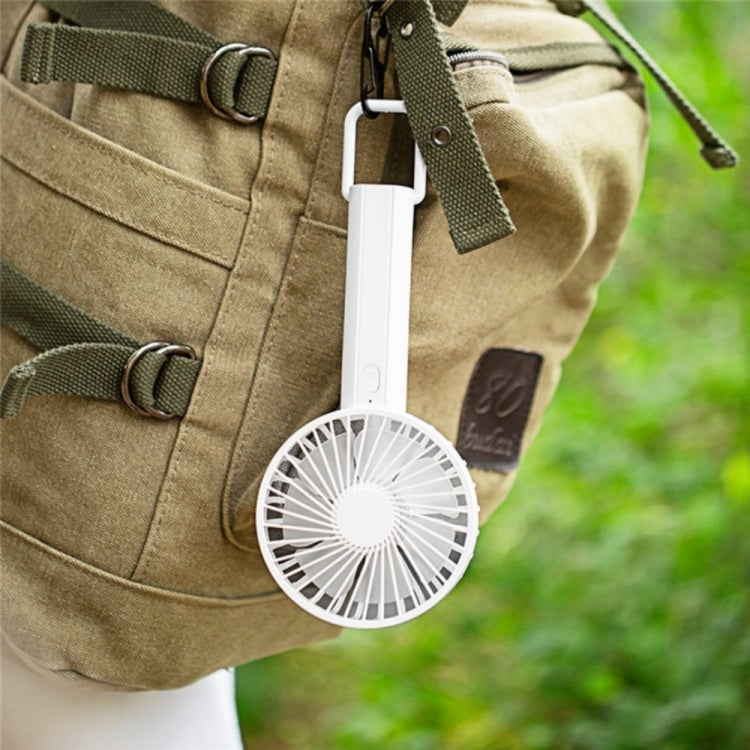 F35 With Hanging Hole Rechargeable Cooling Fan Powerful Handheld Fan 1200mAh Desk Fan