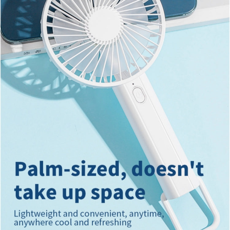 F35 With Hanging Hole Rechargeable Cooling Fan Powerful Handheld Fan 1200mAh Desk Fan