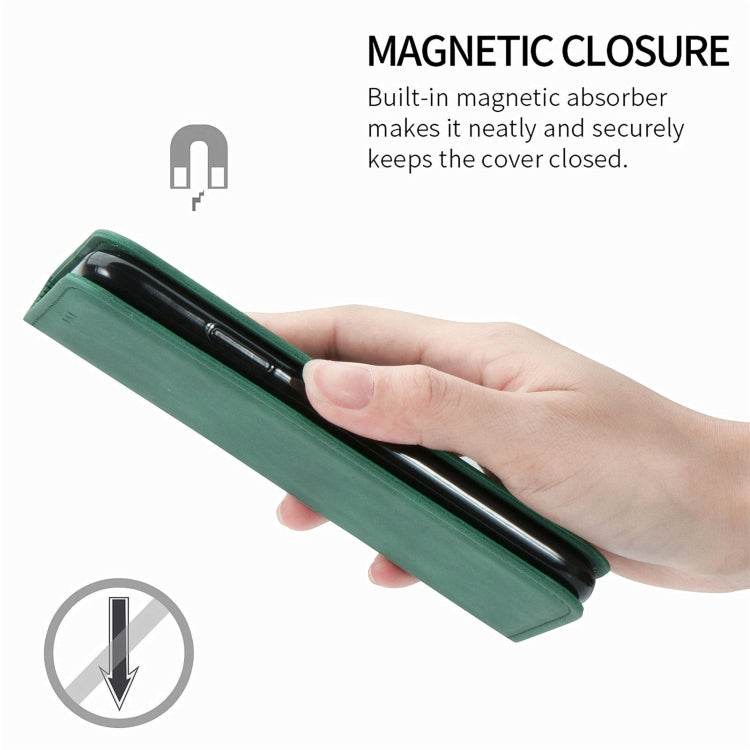 For Samsung Galaxy C55 Retro Skin Feel Magnetic Leather Phone Case