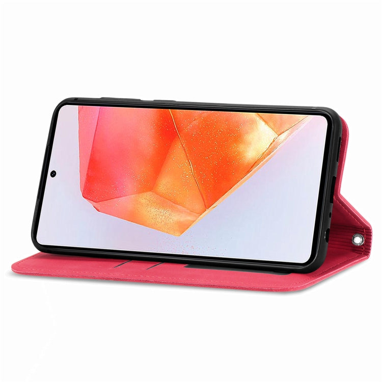 For Samsung Galaxy C55 Retro Skin Feel Magnetic Leather Phone Case