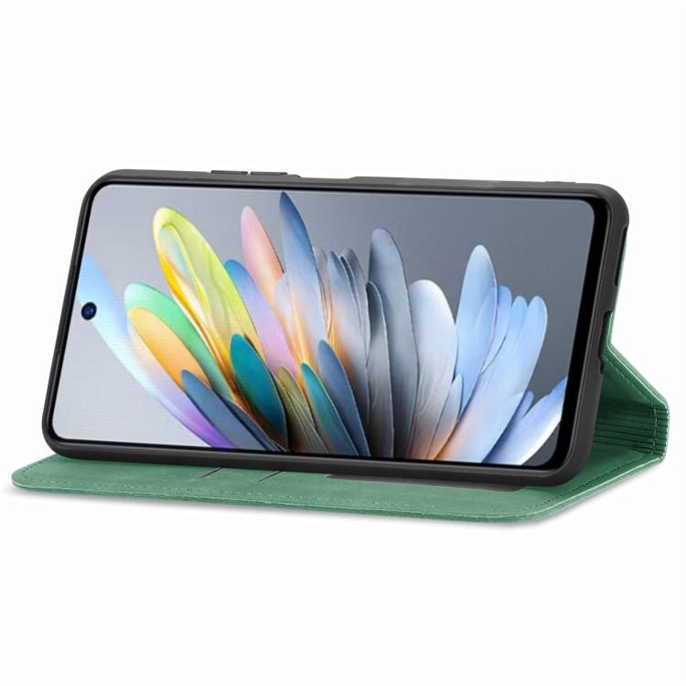 For Motorola Moto G Power 2025 Retro Skin Feel Magnetic Flip Leather Phone Case