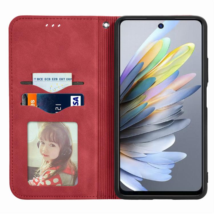 For Motorola Moto G Power 2025 Retro Skin Feel Magnetic Flip Leather Phone Case