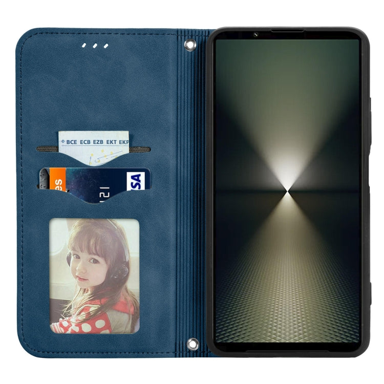 For Sony Xperia 1 VI Retro Skin Feel Magnetic Leather Phone Case