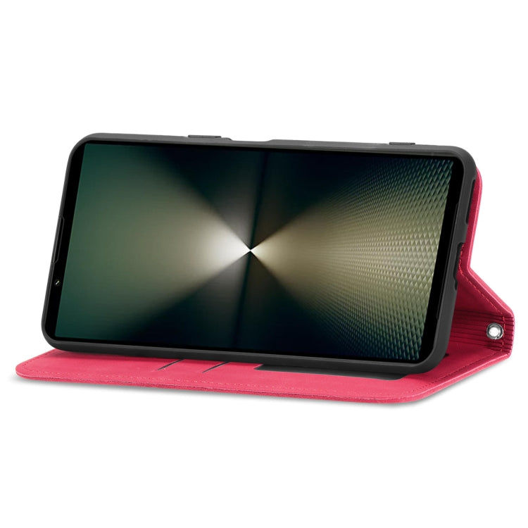 For Sony Xperia 10 VI Retro Skin Feel Magnetic Leather Phone Case