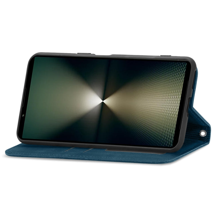 For Sony Xperia 10 VI Retro Skin Feel Magnetic Leather Phone Case