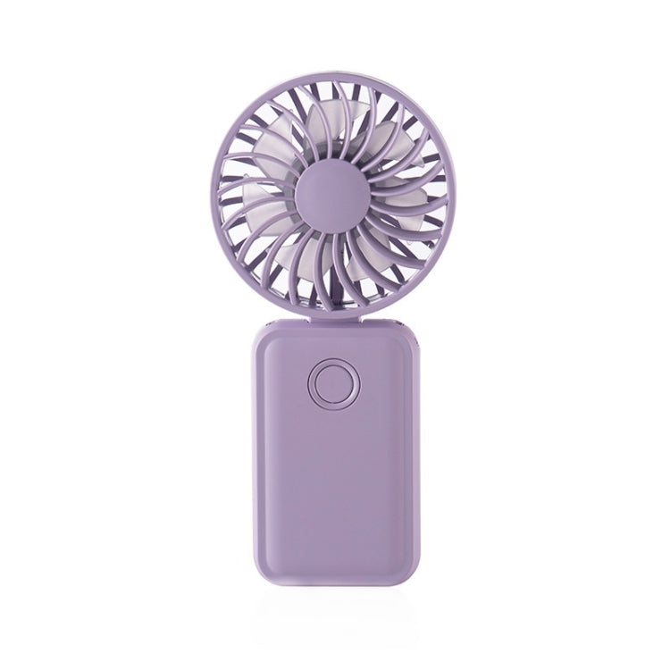 F458 With Neck Rope Summer 3 Speeds Adjustable Foldable Mini Handheld Fan