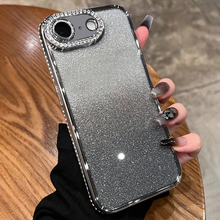 For iPhone 17e / 16e Diamond Gradient Glitter TPU Phone Case