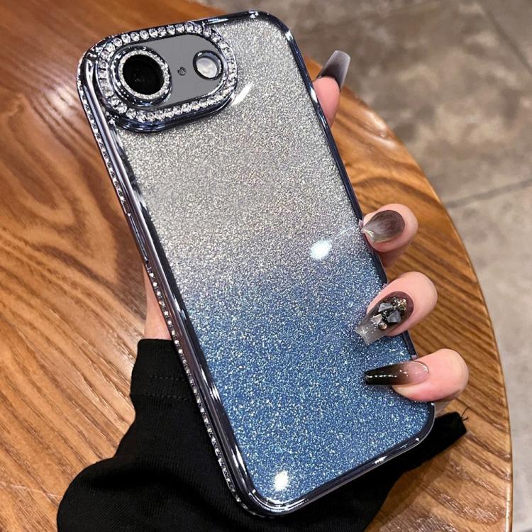 For iPhone 17e / 16e Diamond Gradient Glitter TPU Phone Case