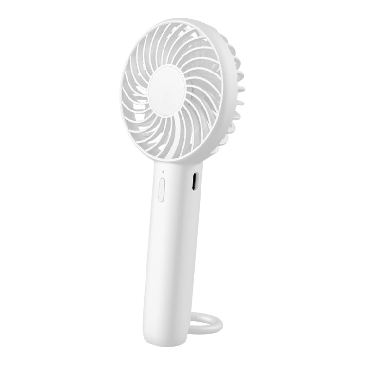 S3 3 Speed Low Noise Hanging Hole Desk Fan Portable Rechargeable Handheld Cooling Fan
