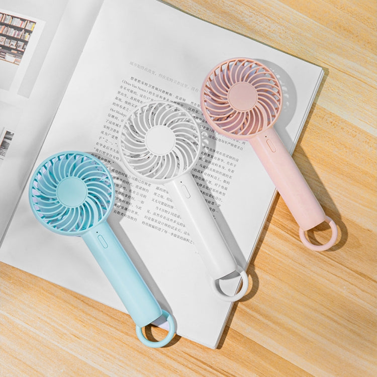S3 3 Speed Low Noise Hanging Hole Desk Fan Portable Rechargeable Handheld Cooling Fan