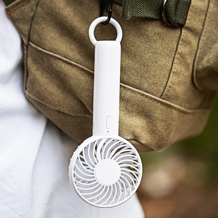 S3 3 Speed Low Noise Hanging Hole Desk Fan Portable Rechargeable Handheld Cooling Fan