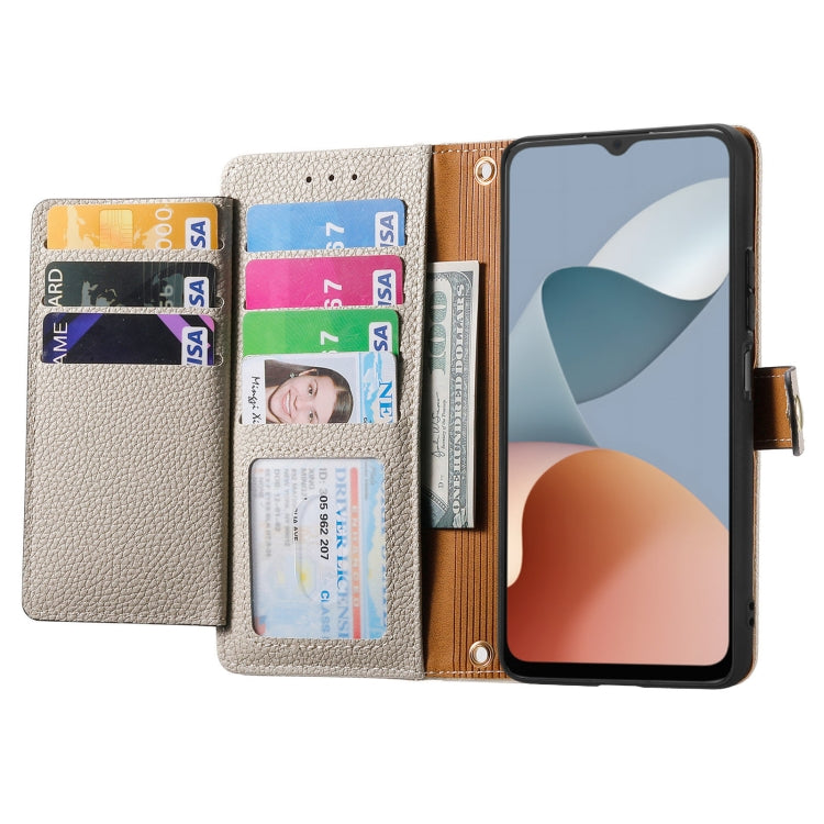 For ZTE Blade A34 Love Zipper Lanyard Leather Phone Case