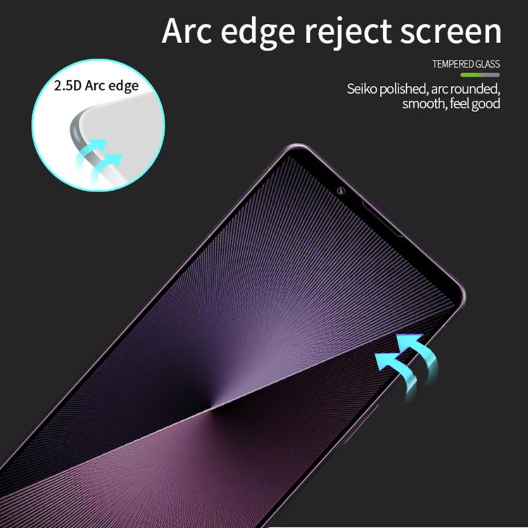 For Sony Xperia 1 VII MOFI 9H 2.5D Full Screen Tempered Glass Film - Black
